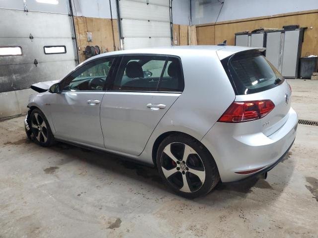 3VW4T7AU9HM051134 - 2017 VOLKSWAGEN GTI S SILVER photo 2
