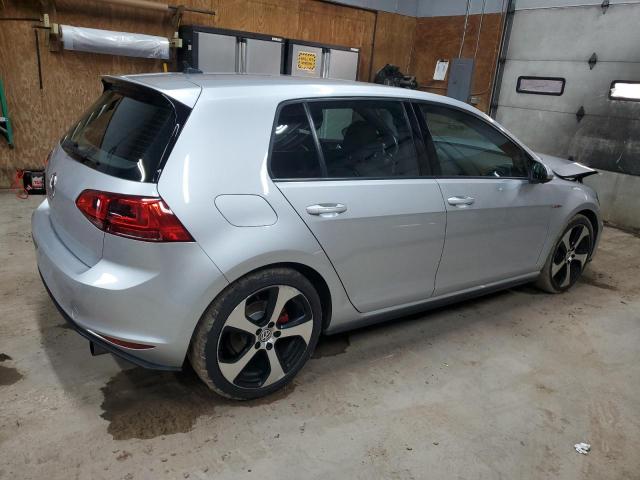 3VW4T7AU9HM051134 - 2017 VOLKSWAGEN GTI S SILVER photo 3