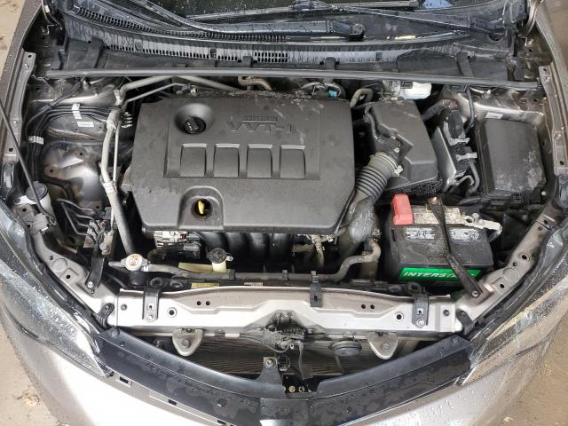 2T1BURHE5KC216744 - 2019 TOYOTA COROLLA L BEIGE photo 11