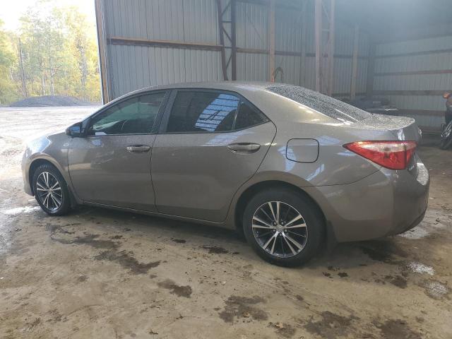 2T1BURHE5KC216744 - 2019 TOYOTA COROLLA L BEIGE photo 2