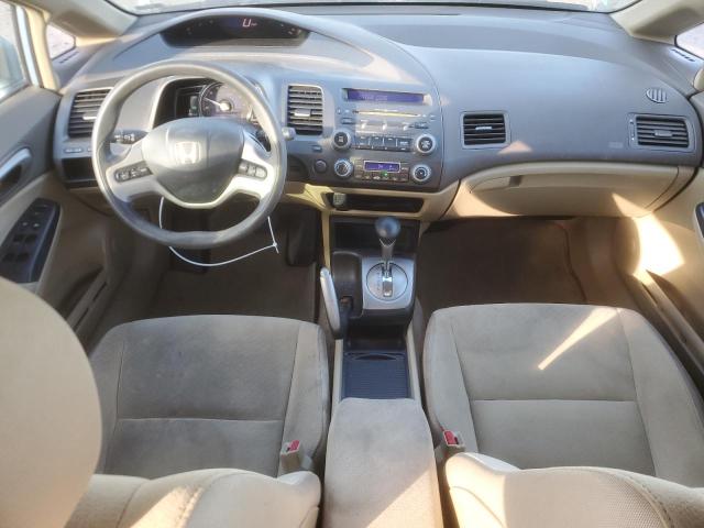 JHMFA36237S017616 - 2007 HONDA CIVIC HYBRID BLUE photo 8