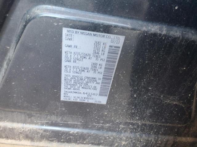 5N1AR2MM1DC641502 - 2013 NISSAN PATHFINDER S CHARCOAL photo 13