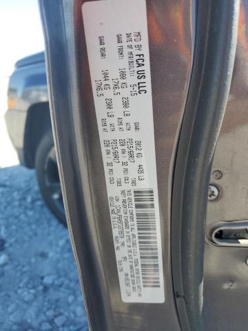 1C4NJPBA5FD379970 - 2015 JEEP PATRIOT SPORT 灰色 照片 14