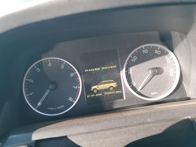 SALSF2D41CA726733 - 2012 LAND ROVER RANGE ROVE HSE BLACK photo 9