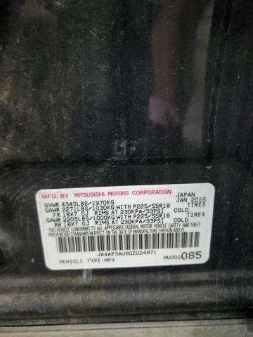 JA4AP3AU8GZ024971 - 2016 MITSUBISHI OUTLANDER ES 黑色 照片 13