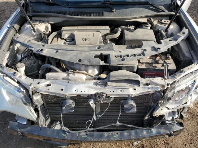 4T4BF1FK9CR234982 - 2012 TOYOTA CAMRY BASE SILVER photo 11