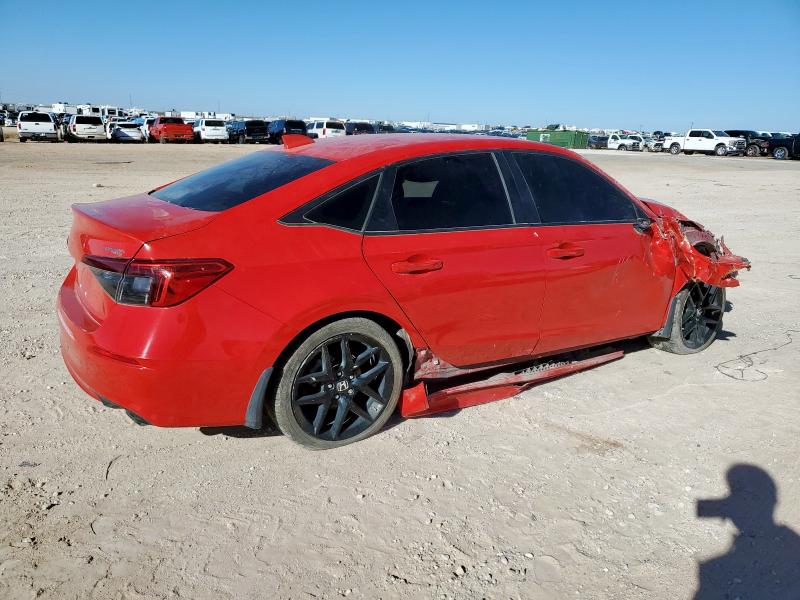 2HGFE2F58PH535420 - 2023 HONDA CIVIC SPORT Qırmızı foto 3