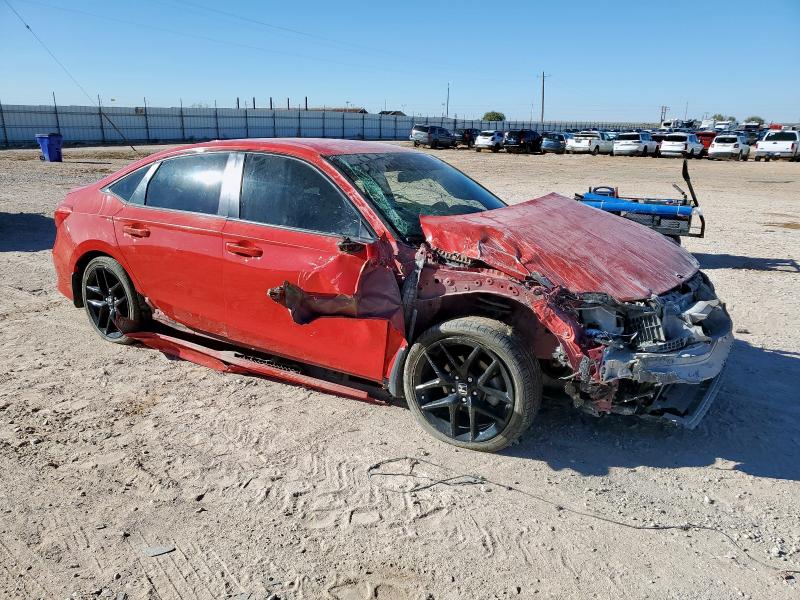 2HGFE2F58PH535420 - 2023 HONDA CIVIC SPORT Qırmızı foto 4