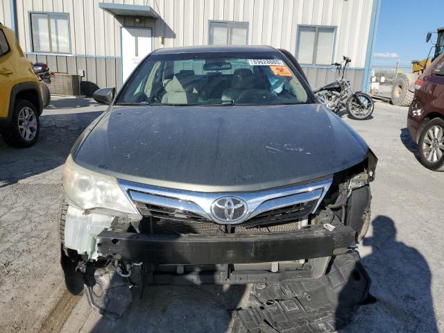 4T4BF1FK1CR193067 - 2012 TOYOTA CAMRY BASE Сірий фото 5