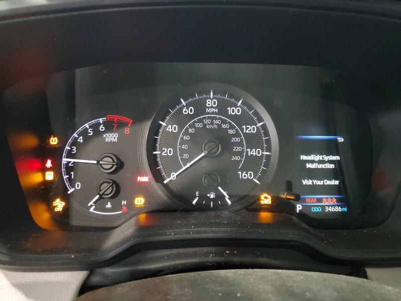 5YFDPRAEXLP136318 - 2020 TOYOTA COROLLA L შავი ფოტო 9