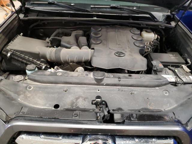 JTEBU5JR0B5051247 - 2011 TOYOTA 4RUNNER SR5 GRAY photo 12