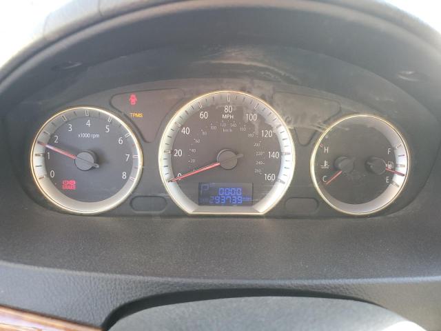 5NPEU46F69H560960 - 2009 HYUNDAI SONATA SE GRAY photo 9