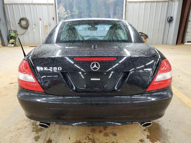 WDBWK54F68F187171 - 2008 MERCEDES-BENZ SLK 280 Қара фото 6