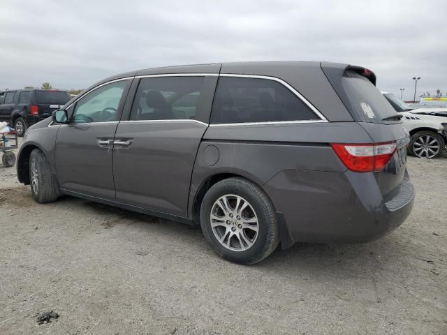 5FNRL5H61DB024528 - 2013 HONDA ODYSSEY EXL Szary zdjęcie 2