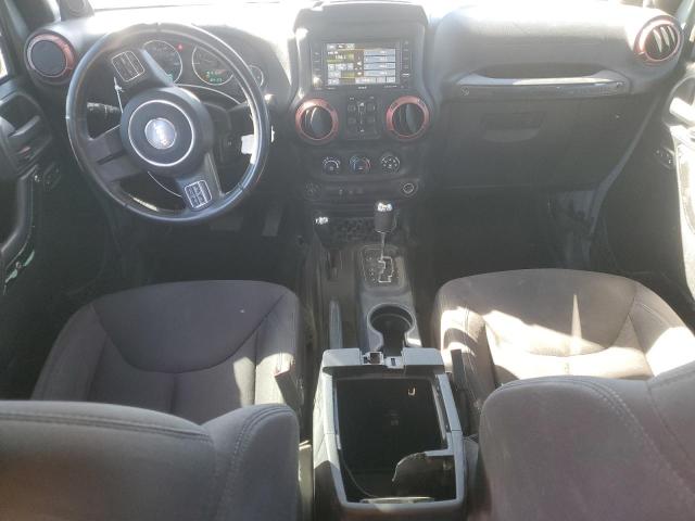 1C4BJWDG7EL277038 - 2014 JEEP WRANGLER U SPORT BLUE photo 8