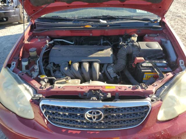 JTDBR32EX60065715 - 2006 TOYOTA COROLLA CE 红色 照片 11