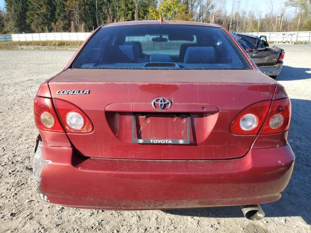 JTDBR32EX60065715 - 2006 TOYOTA COROLLA CE 红色 照片 6