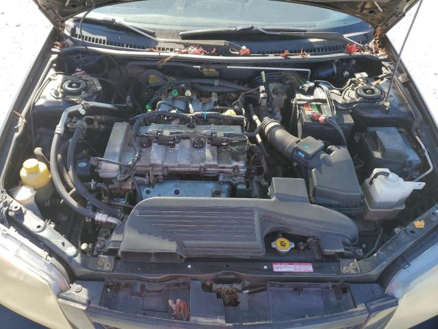 JM1BJ225730164909 - 2003 MAZDA PROTEGE DX BLACK photo 11