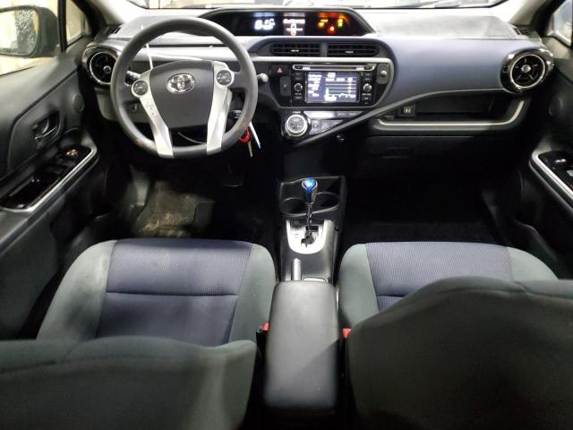 JTDKDTB39F1111011 - 2015 TOYOTA PRIUS C BLACK photo 8