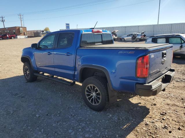 1GCGTEEN2K1107099 - 2019 CHEVROLET COLORADO ZR2 BLUE photo 2