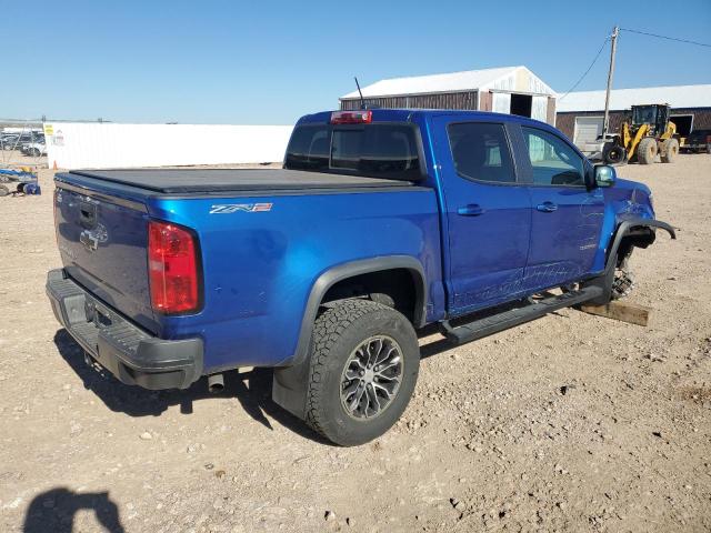 1GCGTEEN2K1107099 - 2019 CHEVROLET COLORADO ZR2 BLUE photo 3