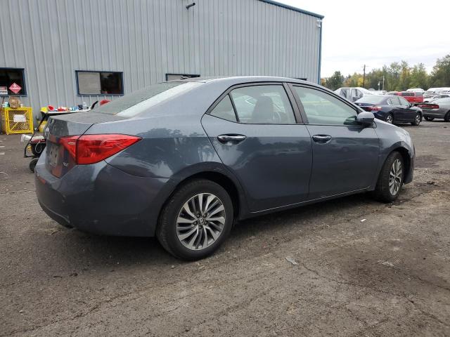 2T1BURHE0KC219762 - 2019 TOYOTA COROLLA L BLUE photo 3