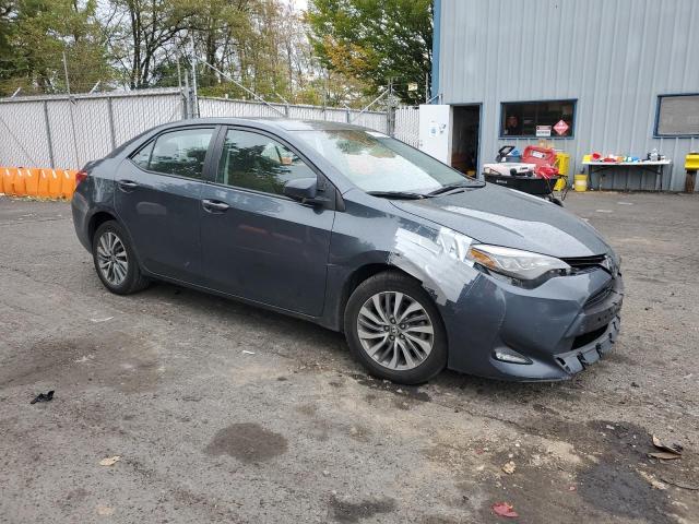 2T1BURHE0KC219762 - 2019 TOYOTA COROLLA L BLUE photo 4