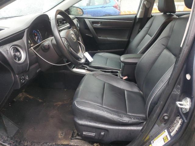 2T1BURHE0KC219762 - 2019 TOYOTA COROLLA L BLUE photo 7