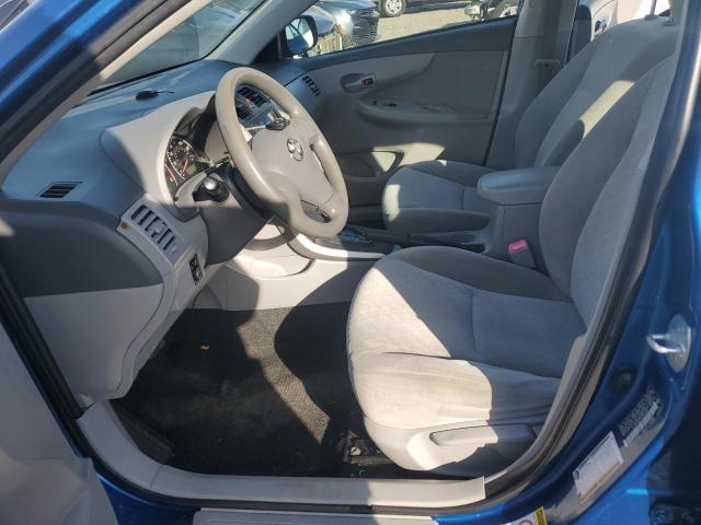 JTDBL40E799052382 - 2009 TOYOTA COROLLA BASE 蓝色 照片 7