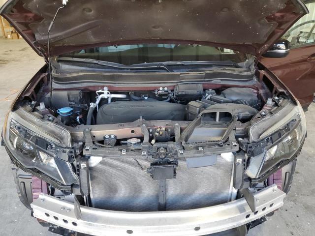 5FNYF8H59MB013241 - 2021 HONDA PASSPORT EXL Bordeaux photo 12