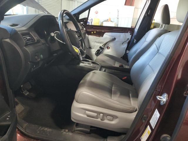 5FNYF8H59MB013241 - 2021 HONDA PASSPORT EXL Bordeaux photo 7