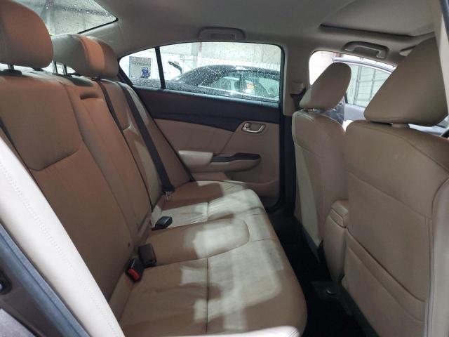2HGFB2F94DH554991 - 2013 HONDA CIVIC EXL BROWN photo 10