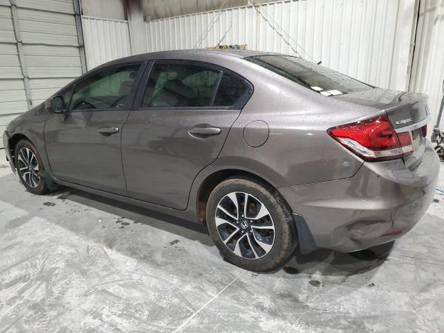 2HGFB2F94DH554991 - 2013 HONDA CIVIC EXL BROWN photo 2