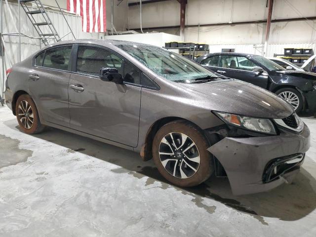 2HGFB2F94DH554991 - 2013 HONDA CIVIC EXL BROWN photo 4