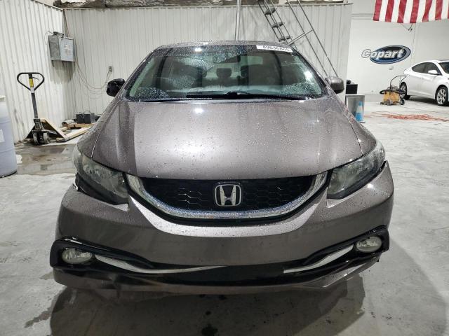 2HGFB2F94DH554991 - 2013 HONDA CIVIC EXL BROWN photo 5