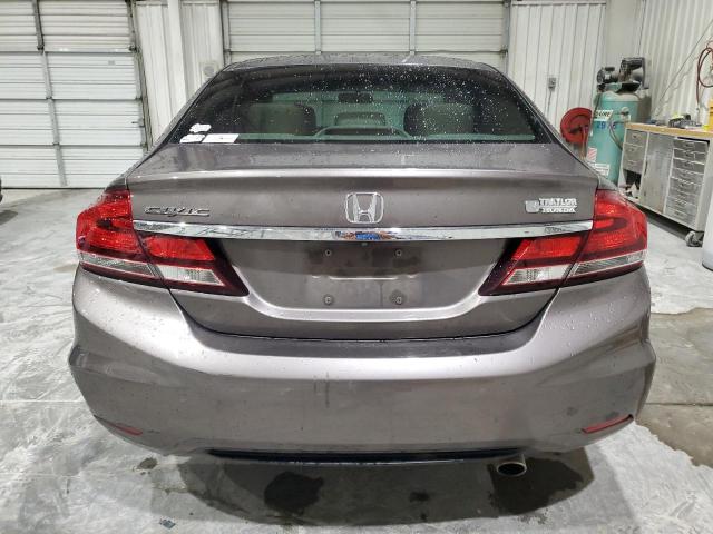 2HGFB2F94DH554991 - 2013 HONDA CIVIC EXL BROWN photo 6