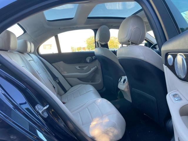 55SWF4KB0JU235871 - 2018 MERCEDES-BENZ C 300 4MATIC BLUE photo 6