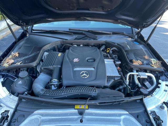 55SWF4KB0JU235871 - 2018 MERCEDES-BENZ C 300 4MATIC BLUE photo 7