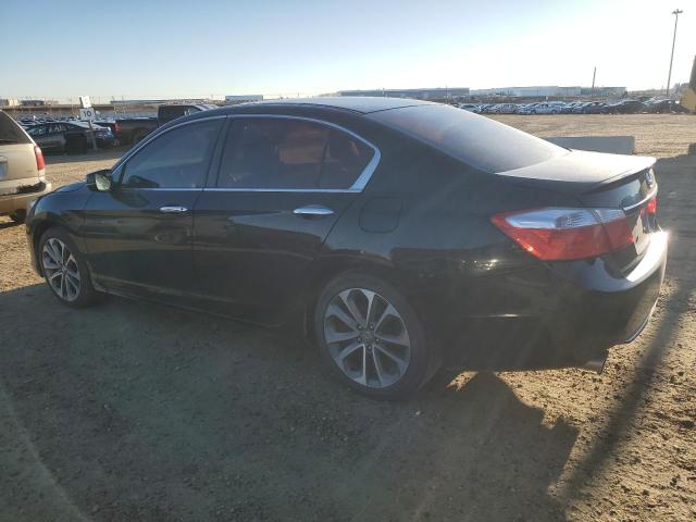 1HGCR2F55FA802985 - 2015 HONDA ACCORD SPORT BLACK photo 2