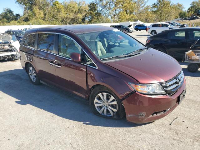 5FNRL5H68GB096766 - 2016 HONDA ODYSSEY EXL BURGUNDY photo 4