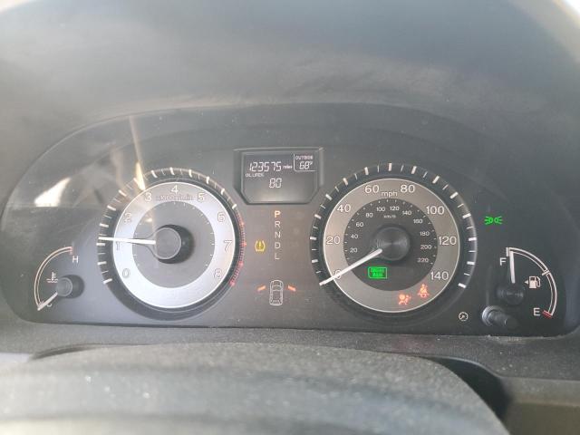 5FNRL5H68GB096766 - 2016 HONDA ODYSSEY EXL BURGUNDY photo 9