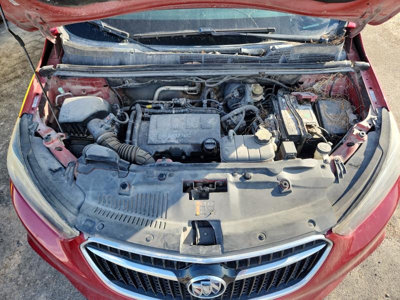 KL4CJASB3HB243083 - 2017 BUICK ENCORE PREFERRED RED photo 12