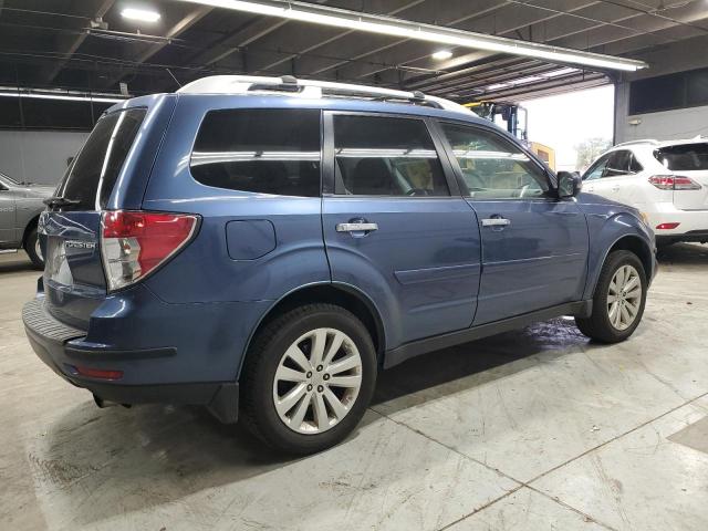 JF2SHBGCXBH773156 - 2011 SUBARU FORESTER TOURING ლურჯი ფოტო 3
