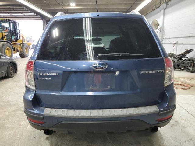 JF2SHBGCXBH773156 - 2011 SUBARU FORESTER TOURING ლურჯი ფოტო 6