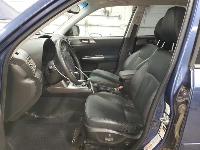 JF2SHBGCXBH773156 - 2011 SUBARU FORESTER TOURING ლურჯი ფოტო 7