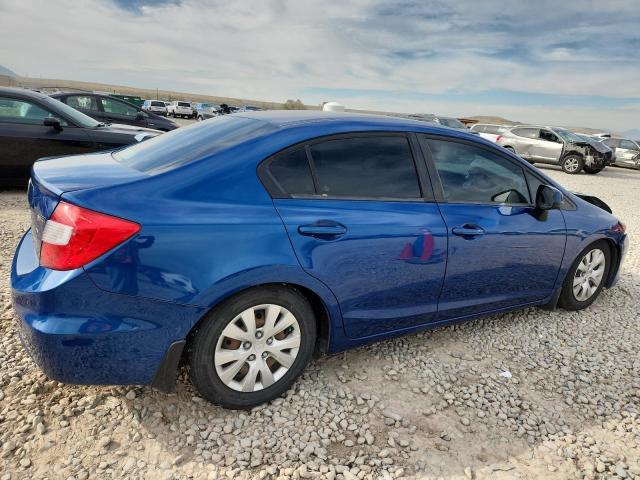 2HGFB2E55CH506462 - 2012 HONDA CIVIC LX 蓝色 照片 3