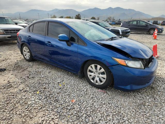 2HGFB2E55CH506462 - 2012 HONDA CIVIC LX 蓝色 照片 4