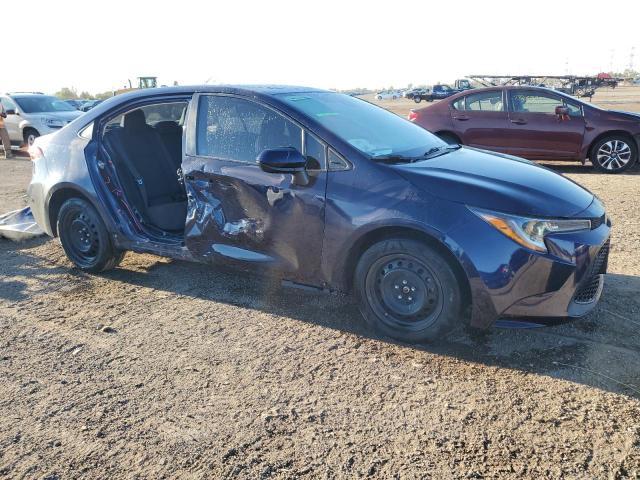 5YFEPMAE4MP211054 - 2021 TOYOTA COROLLA LE 蓝色 照片 4