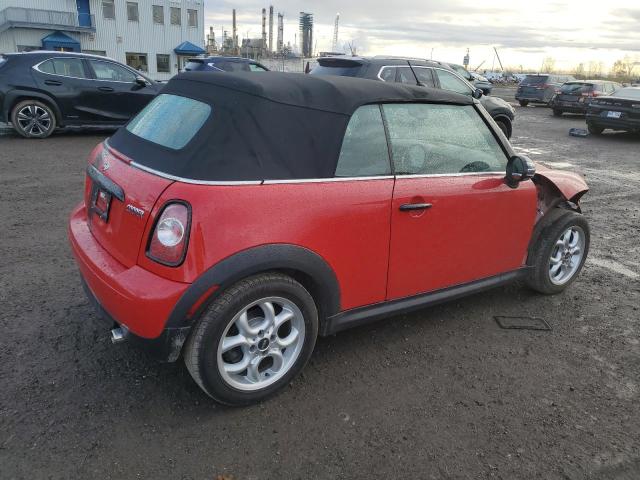 WMWZN3C55DT266195 - 2013 MINI COOPER RED photo 3