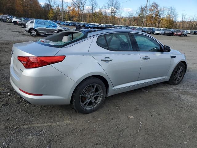 5XXGN4A77DG158441 - 2013 KIA OPTIMA EX SILVER photo 3